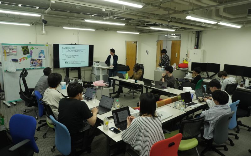 学部生研究報告会の様子